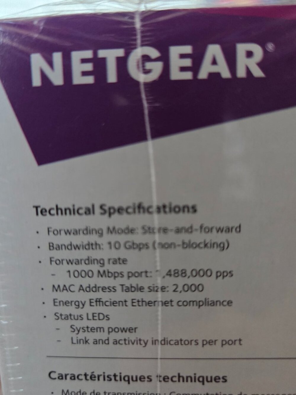 NETGEAR 5-Port Gigabit Ethernet Switch - NEW - Picture 5 of 5